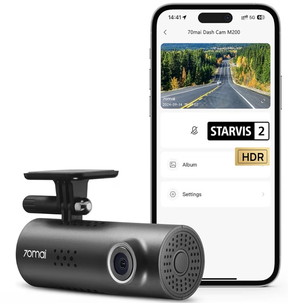 70mai Dash Cam M200 Dash Camera for Cars 1080P, Dash Cam Front with STARVIS2